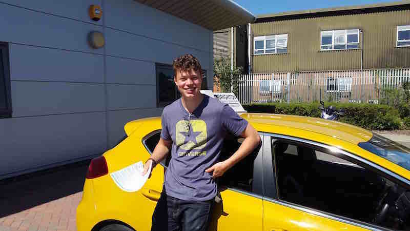 Aiden passes driving test with Brighton Driving Lessons